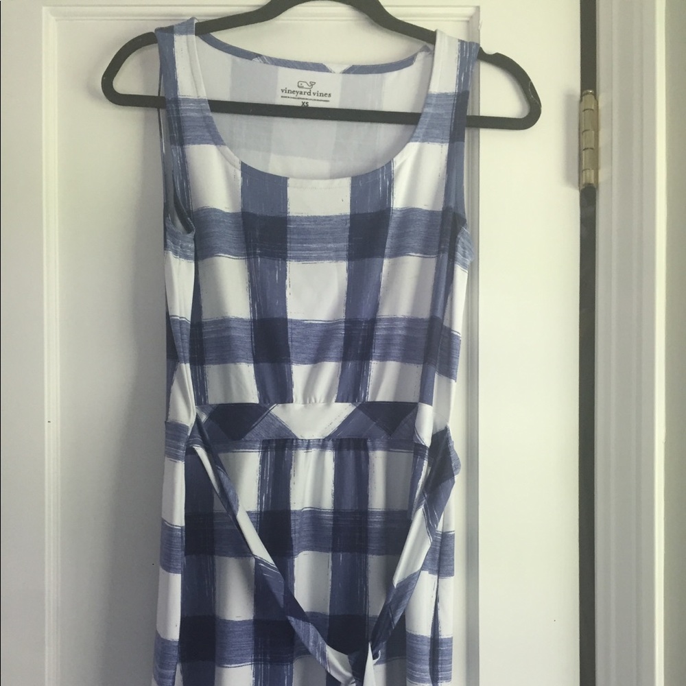 Vineyard vines gingham dress